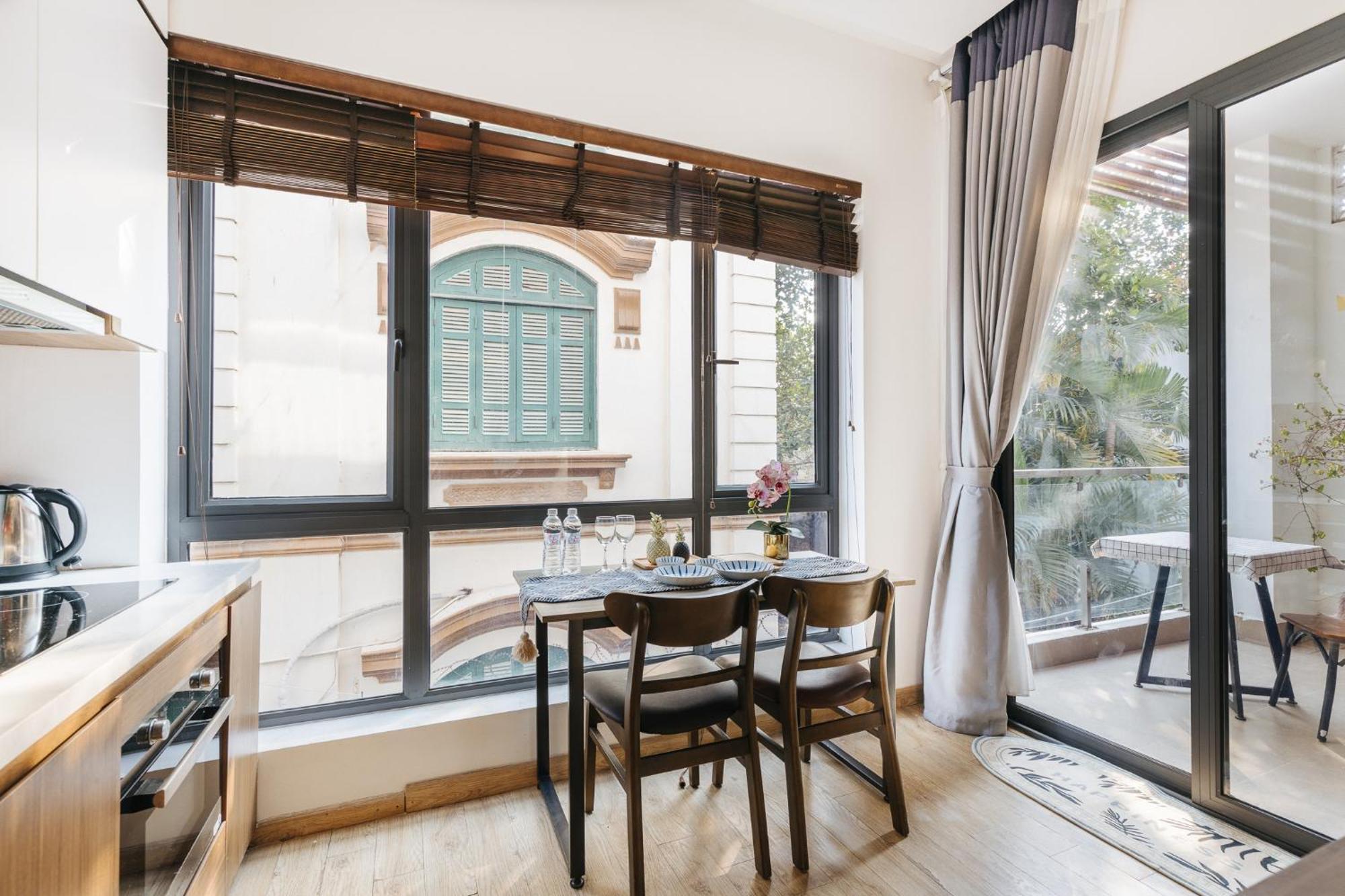 M Apartment Lakeside - Cara Rustic Hanoi Kültér fotó