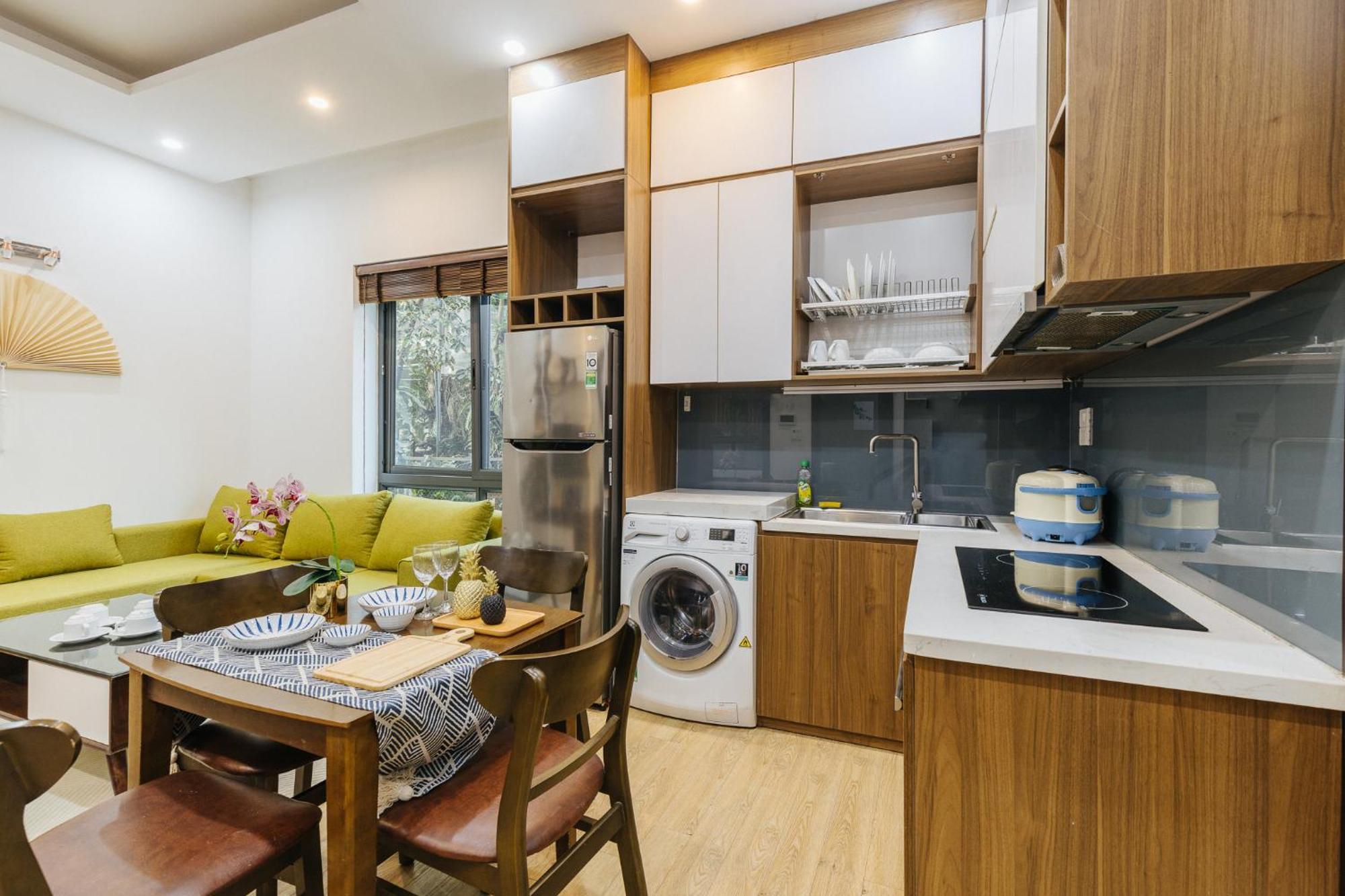 M Apartment Lakeside - Cara Rustic Hanoi Kültér fotó