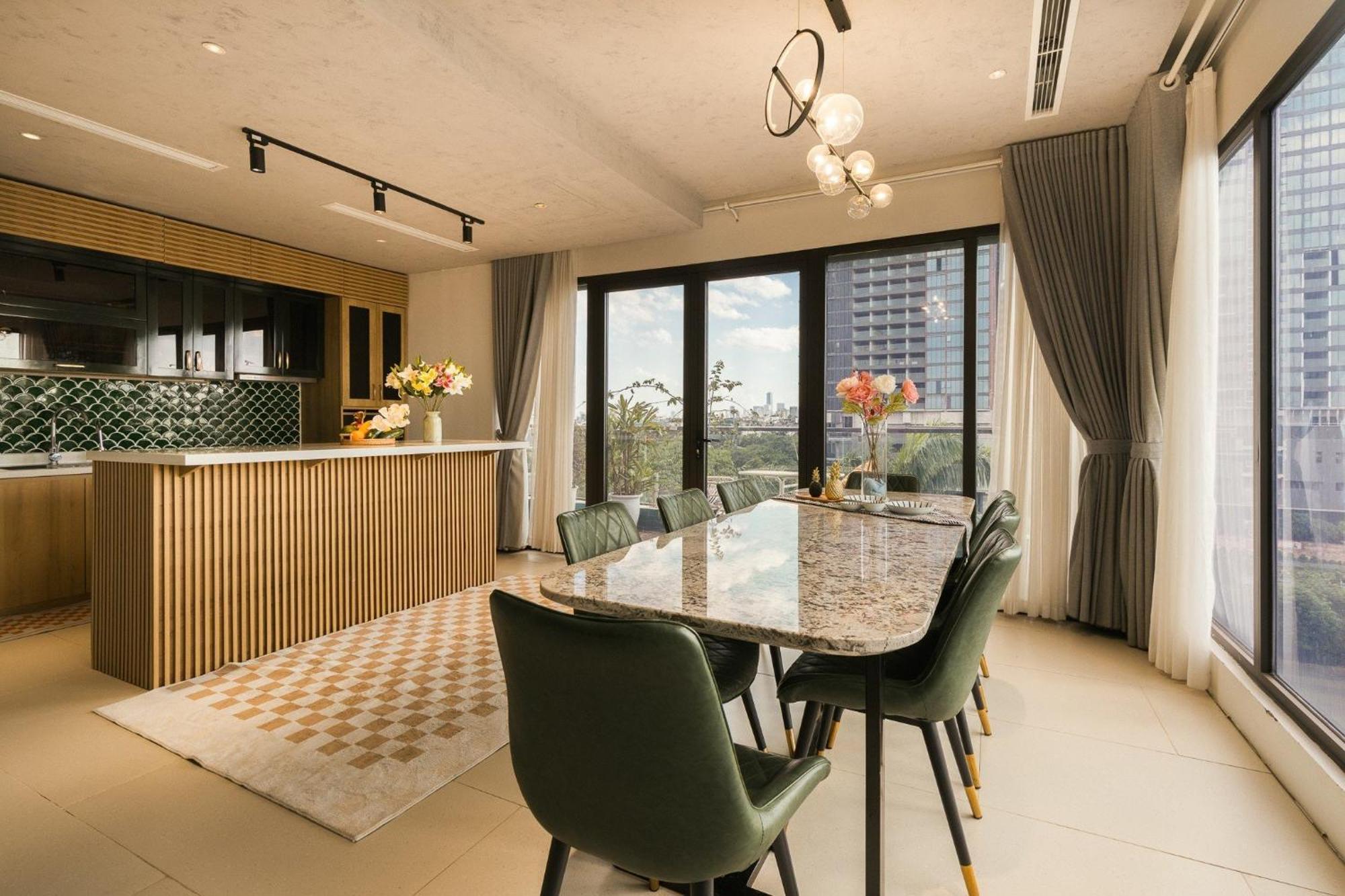 M Apartment Lakeside - Cara Rustic Hanoi Kültér fotó