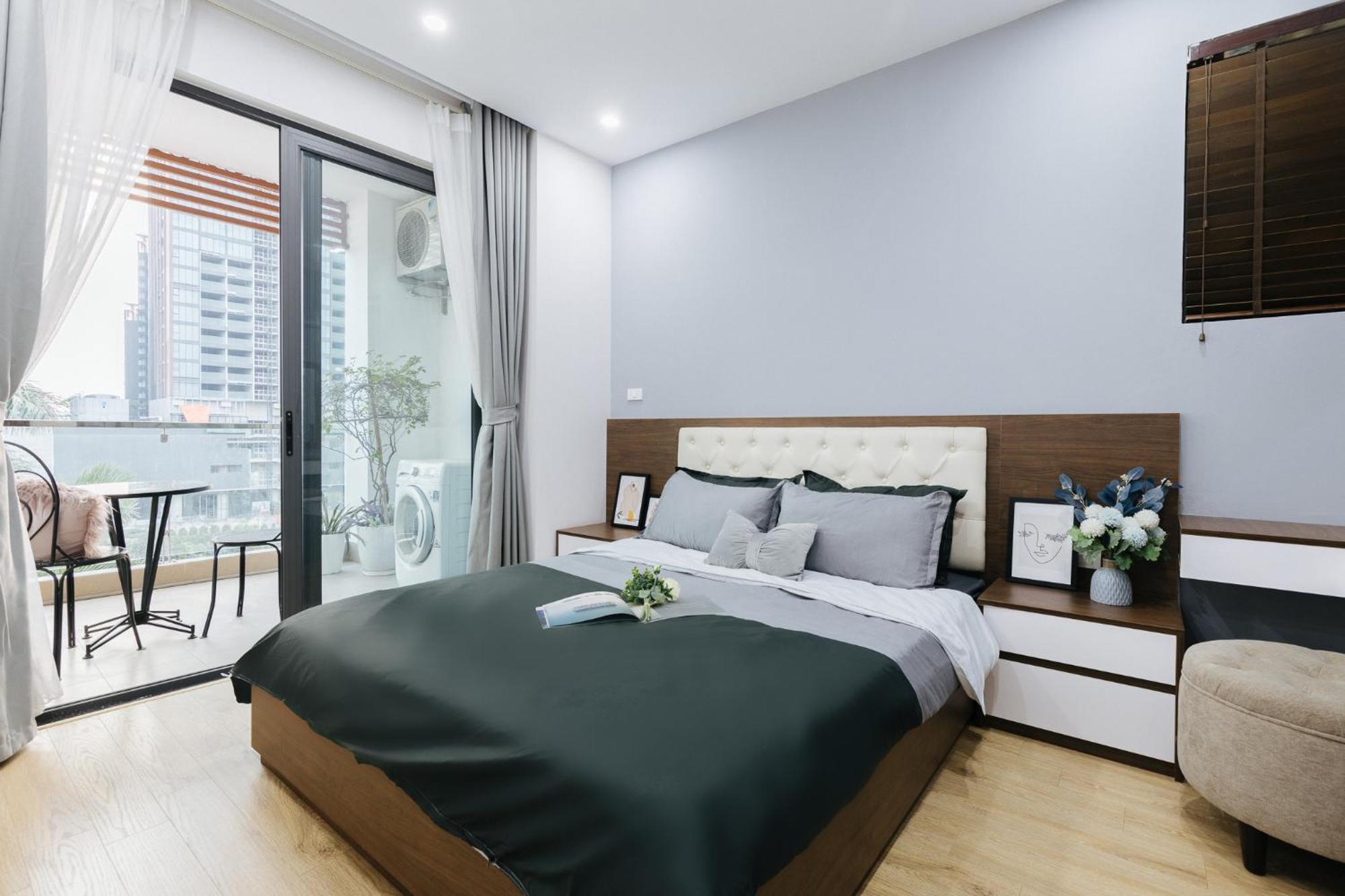 M Apartment Lakeside - Cara Rustic Hanoi Kültér fotó