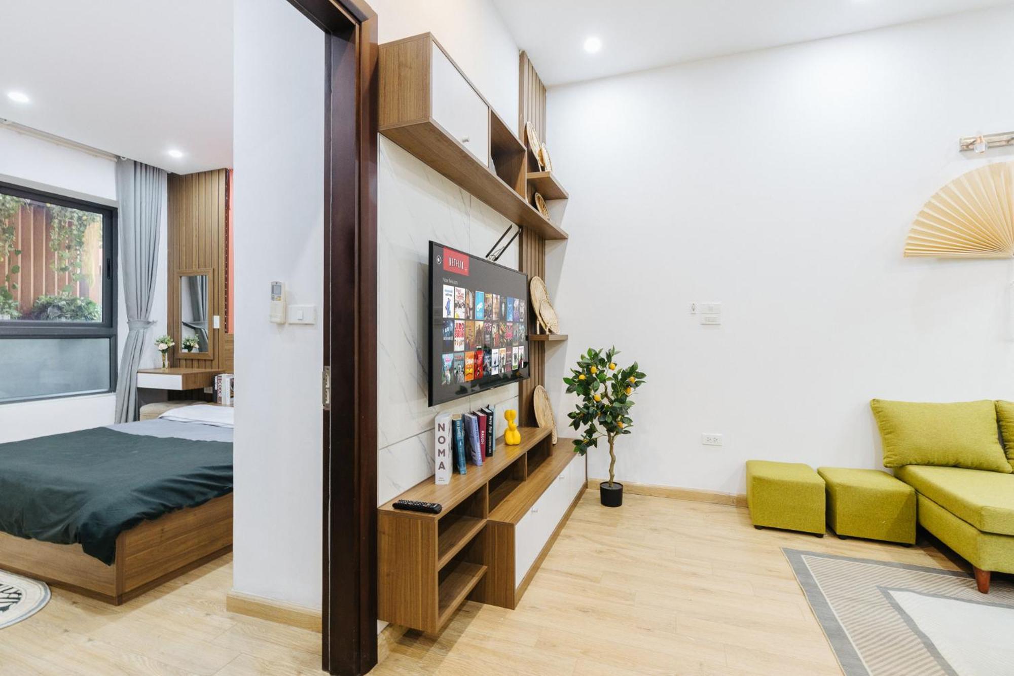 M Apartment Lakeside - Cara Rustic Hanoi Kültér fotó