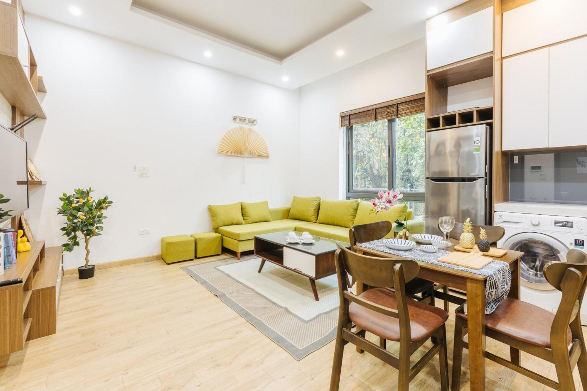 M Apartment Lakeside - Cara Rustic Hanoi Kültér fotó